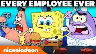 Every KRUSTY KRAB Employee Ever  SpongeBob  Nickelodeon Cartoon Universe