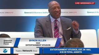 Fireside Chat with Byron Allen & Robert Smith  2019 Greenwich Economic Forum