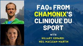 Run the Alps Rendez-Vous FAQs from Chamonix’s Clinique du Sport