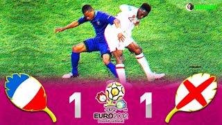 France 1-1 England - EURO 2012 - Extended Highlights - EC - FHD