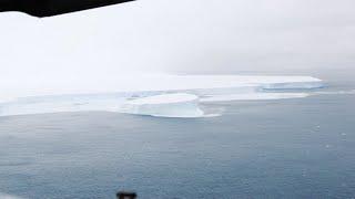 Worlds biggest iceberg spotted floating on the ocean