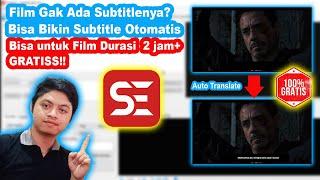 WAJIB COBA Cara Membuat Subtitle Otomatis Gratis