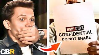 Tom Holland Leaking Marvel Movies For 2 Minutes Straight - CBR