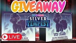 Opening Up and Giving Away a Case of Pokemon Silver Tempest ETBs Part 33