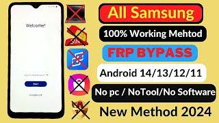 Samsung FRP Unlock All Samsung FRP Bypass 2024 ADB Failed  Android1314  Remove Google Account