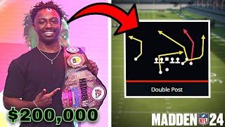 How The #1 Ranked Madden Player Won The $200000 Madden 24 Championship With This Play...