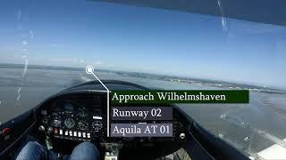 Aquila AT01 EDLN - EDWI - EDWF - EDLN Mönchengladbach - Wilhelmshaven - Leer-Papenburg