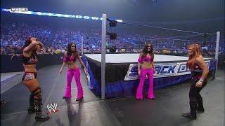 Nikki Bella makes her debut as The Bella Twins secret is out  SmackDown Nov. 7 2008