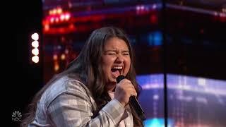 Kristen Cruz - I See Red - Best Audio - Americas Got Talent - Auditions 4 - June 21 2022