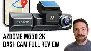 AZDome M550 Dash Cam Full Review Impressive hardware