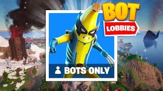 How To Get BOT LOBBIES in Fortnite Season 4 Bot Lobby Tutorial