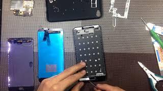 How to disassembly Meizu U20 LCD+touchscreen replacing. full process on video.