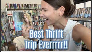 Best Thrift Trip EVER Thrift Shopping With Me For Mothers Day Whole Store Lots of Goodies