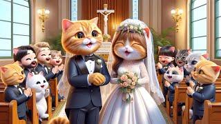 Cat gets married and is happy #cat #aicat #catvideos