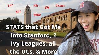 HOW I GOT INTO STANFORD UCLA USC BERKELEY CORNELL DARTMOUTH VANDERBILT  revealing my stats