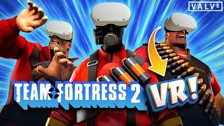 Finally Team Fortress 2 is in VR PCVR & Quest 2