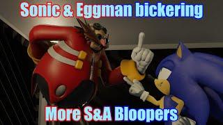 Sonic & Eggman bickering in the booth  more S&A bloopers