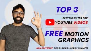 Best Websites for Copyright Free Motion Graphics  Intro  End Screen  2021 Hindi