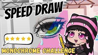 I Cant Lose ROBLOX SPEED DRAW Monochrome Challenge