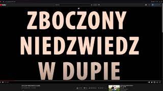 Czykczuk ogląda film ZBOCZONY NIEDŹWIEDŹ W DUPIE