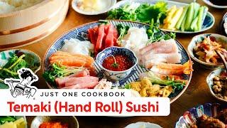 Discover the Joy of DIY Sushi Temaki Hand Roll Party Guide 手巻き寿司