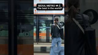 SEOUL METRO  The World’s BEST? Extensive clean & timely #korea #seoul #minivlog #metro