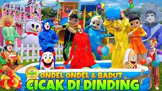 LIRIK LAGU CICAK DI DINDING TERBARU 2024 ‼️ SPECIAL BADUT LUCU DAN ONDEL ONDEL SHOLAWATAN 