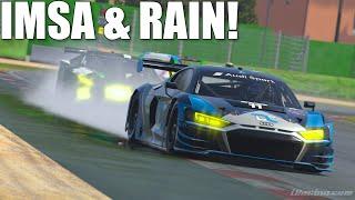 My debut race in the new weather enabled IMSA Series on iRacing