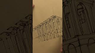 ￼Architektur Zeichnungen. Architekturskizzen leicht zeichnen lernen. Workshop in Berlin ￼