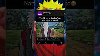 The Moment Jiraiya Saw Naruto As Minato #shorts#trending#viral#naruto#narutoshippuden