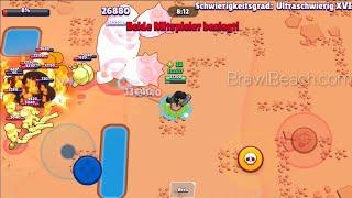 Beating BOSS on Insane XVI  Level 16  with Lex and Kairos  Brawl Stars Boss Fight Insane 16