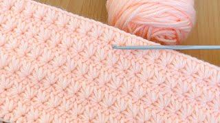  very easy crochet baby blanket for beginners