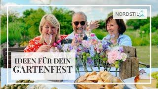Ideen für dein Gartenfest  Nordstil Imke Riedebusch