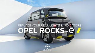 How to Replace Rear Lights & Indicators  Opel Rocks-e