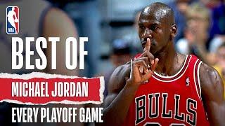 Best of Michael Jordan’s Playoff Games  The Jordan Vault