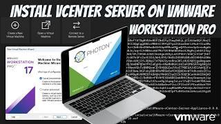 How to Install VMware vCenter Server on Workstation Pro #vmware #vmwareworkstation #vcenter