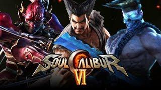 SOUL CALIBUR 6 New Roster Leak w Console Exclusive Guest Characters? 30 Characters w 7 Newcomers?