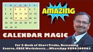 Amazing Calendar Magic for Math Lovers -