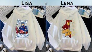 Pick One Lisa or Lena  Superheroes Edition