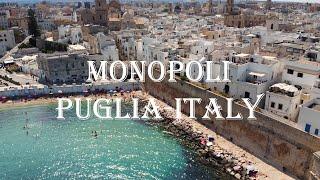 Monopoli Puglia - Italy l Drone Video 4K