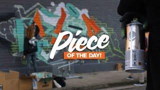 PIECE OF THE DAY  GRAFFITI VIDEO OF 123KLAN IN SYDNEY