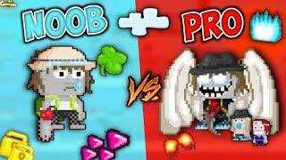 Noob Vs. Pro In Growtopia  GrowTopia