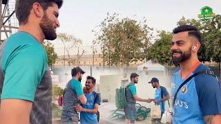 Shaheen Shah Afridi Meet Virat Kohli Chahal KL Rahul and Rishabh Pant  PCB  MA2L