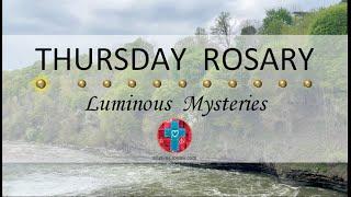 Thursday Rosary • Luminous Mysteries of the Rosary  June 20 2024 VIRTUAL ROSARY - MEDITATION