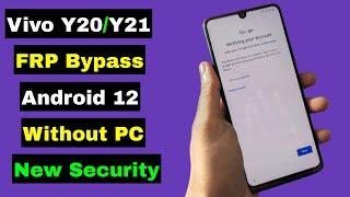 Vivo Y20Y21 FRP Bypass Android 12 Without PC  Vivo Y20Y21 Bypass Google Account Lock New Method