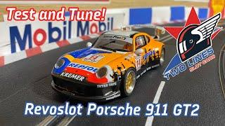 Tuning the Revoslot 911 GT2 Slot Car for Carrera 132 Track.