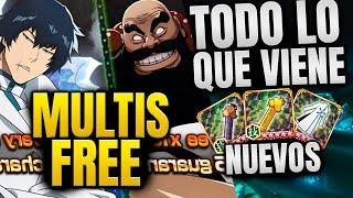 TODO LO QUE SE VIENE MULTIS FREE ICHIBE Y CANG DU NUEVOS ACCESORIOS  ⭐5 + Y MAS Bleach Brave Souls