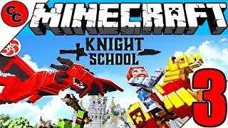 Minecraft  KNIGHT SCHOOL lets play Ep3 Big Trolls  
