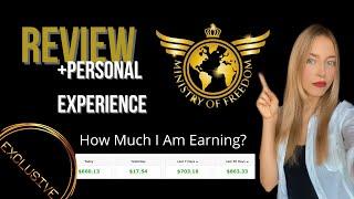 MINISTRY OF FREEDOM REVIEW    How Much Money I Am Earning?