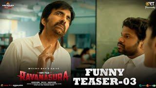 Ravanasura Funny Teaser - 03  Mass Maharaja Ravi Teja  Sushanth  Sudheer Varma  Abhishek Nama